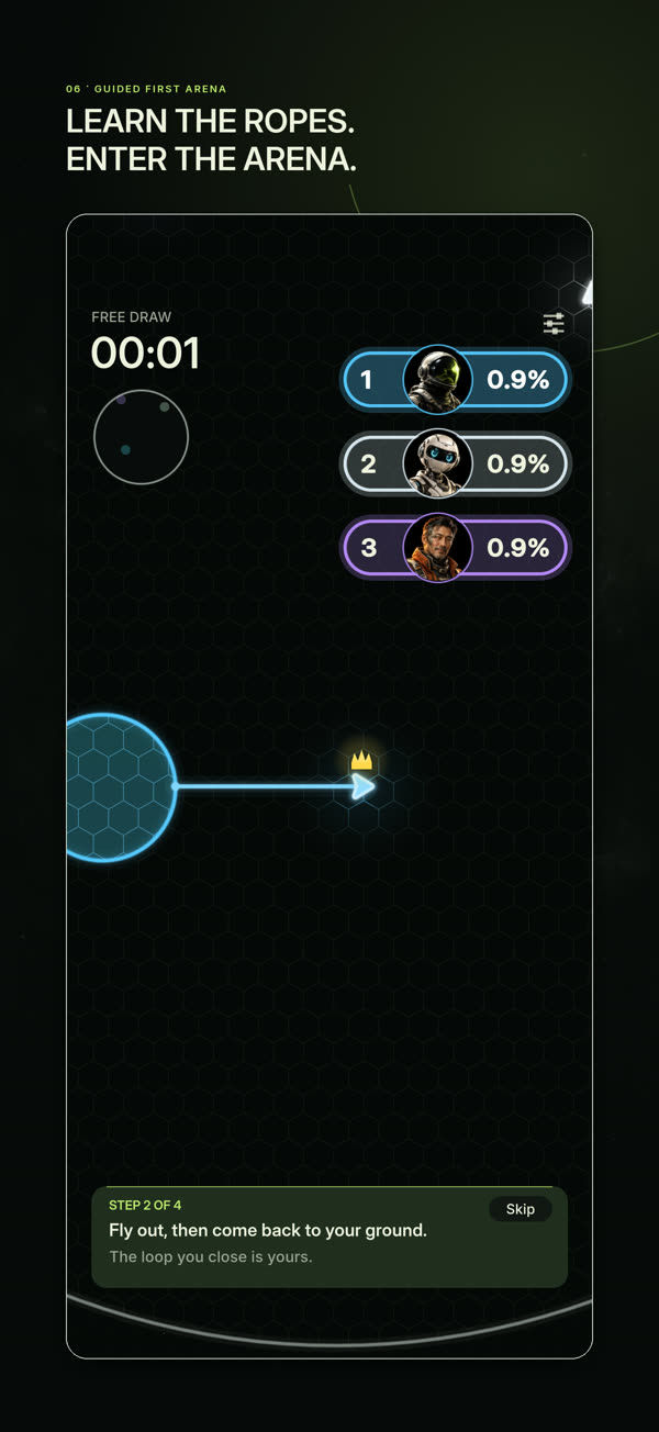The guided first match